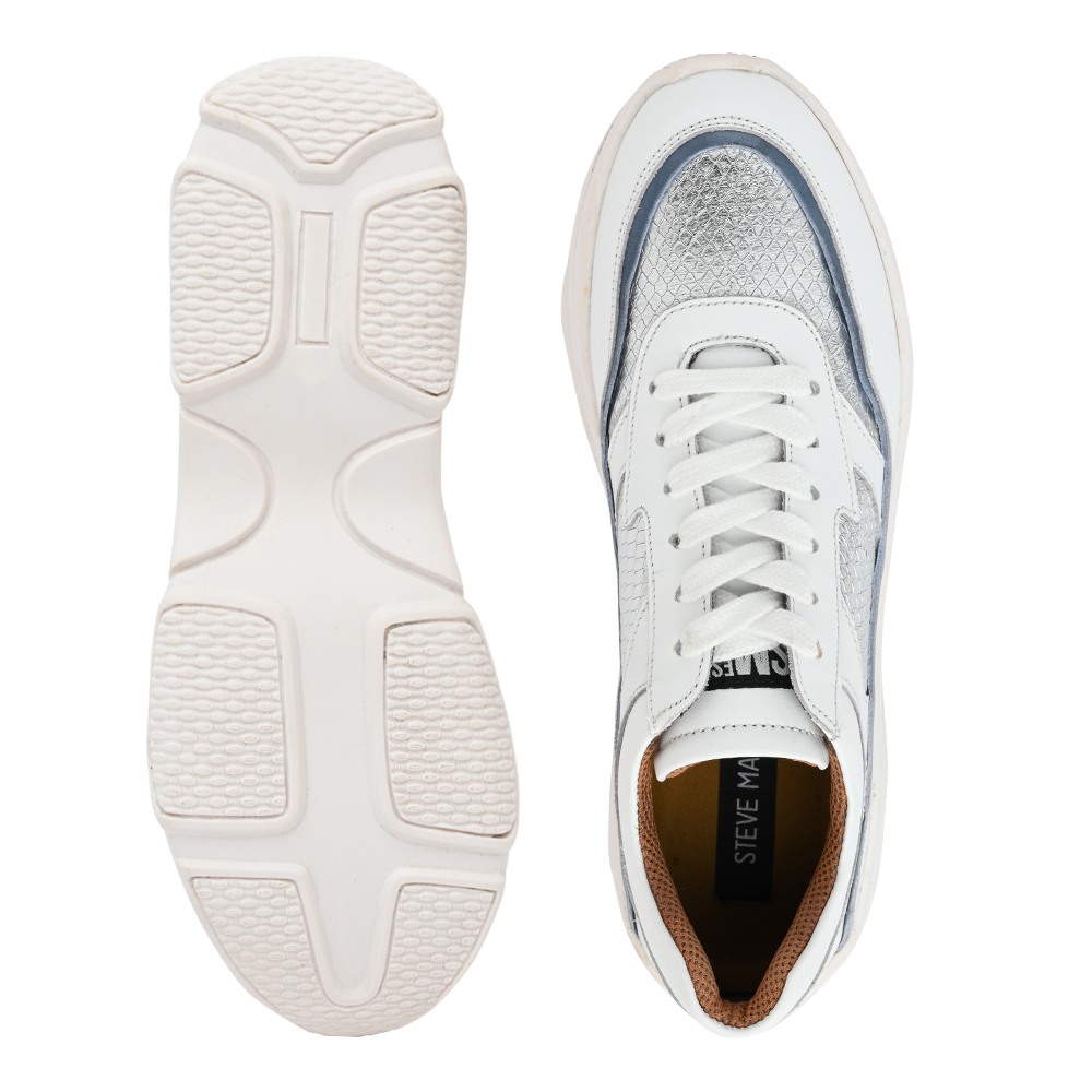 SM-1600 Off White/Silver Sneakers