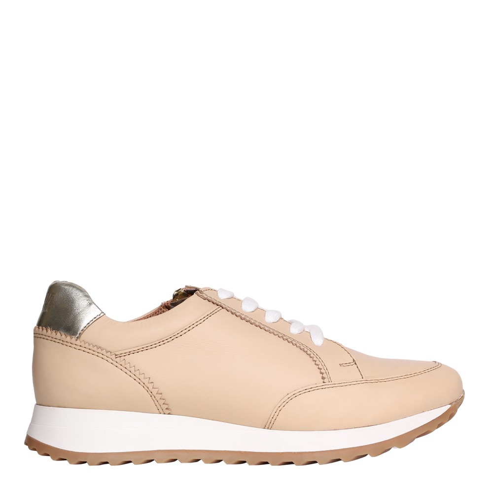 SM-1601 Almond/Gold Sneakers