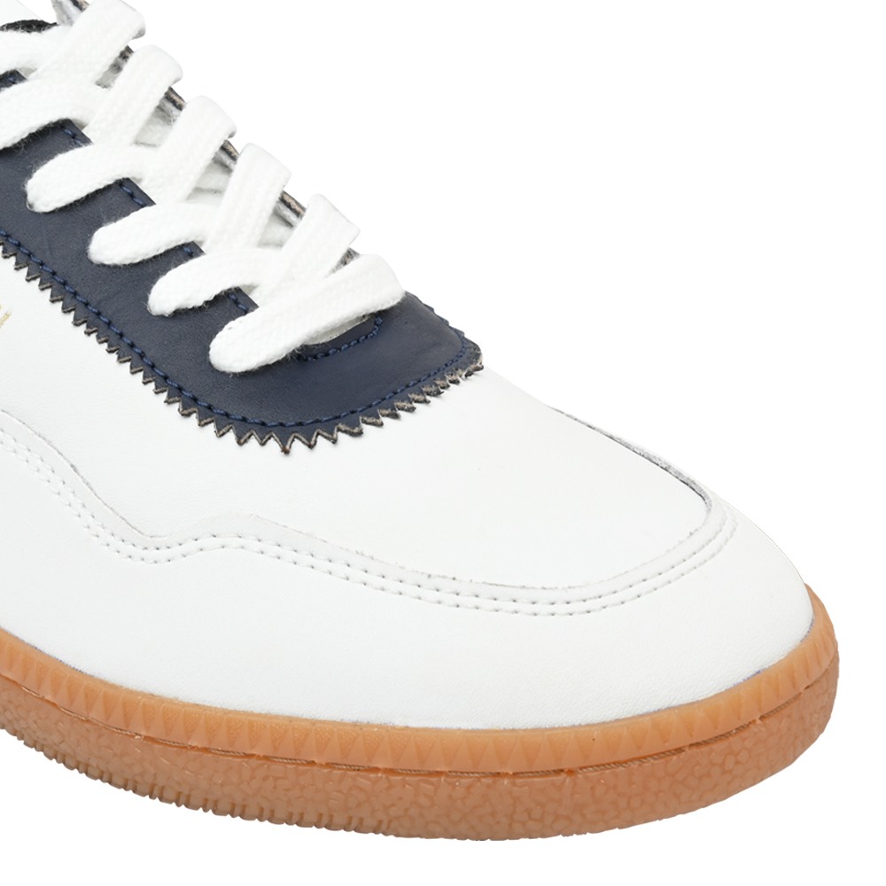 SM-1602 White/Navy Sneakers