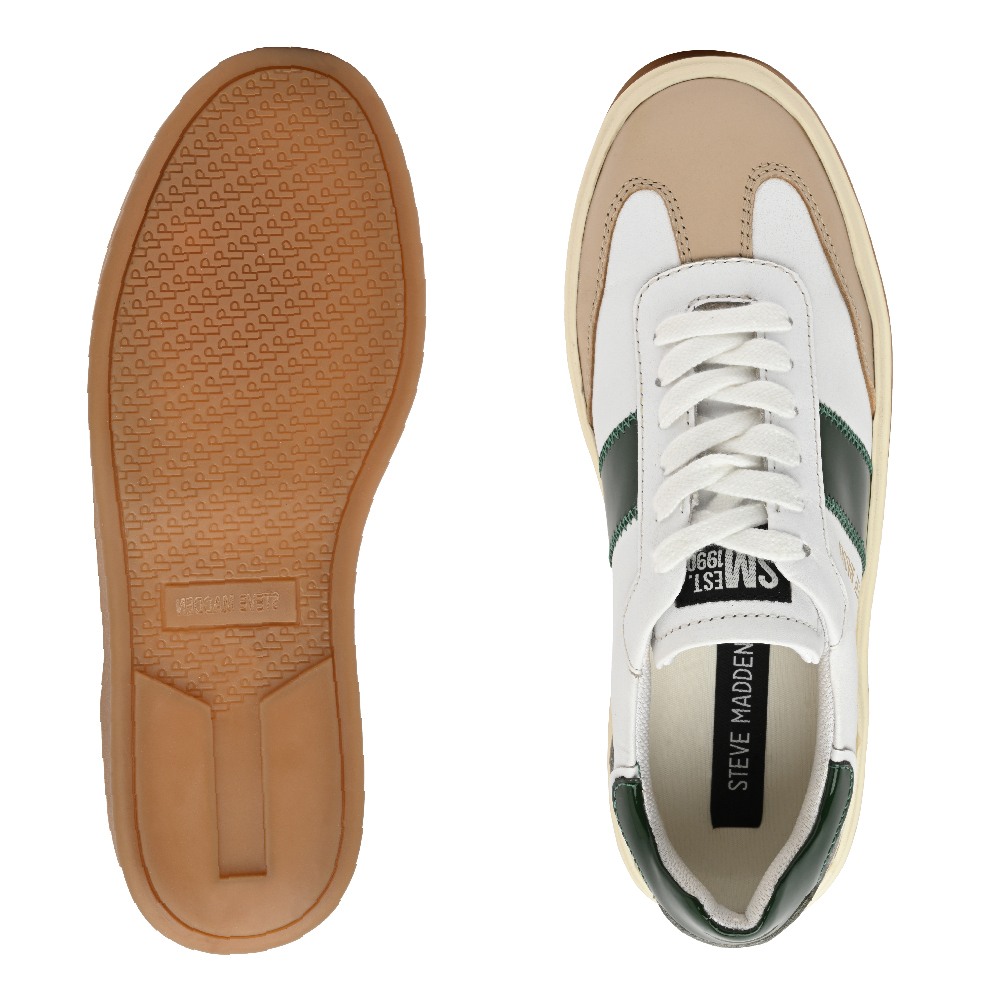 SM-1603 Beige/Green Sneakers