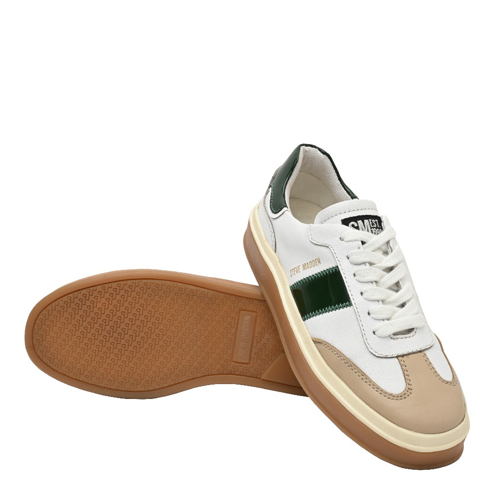 SM-1603 Beige/Green Sneakers