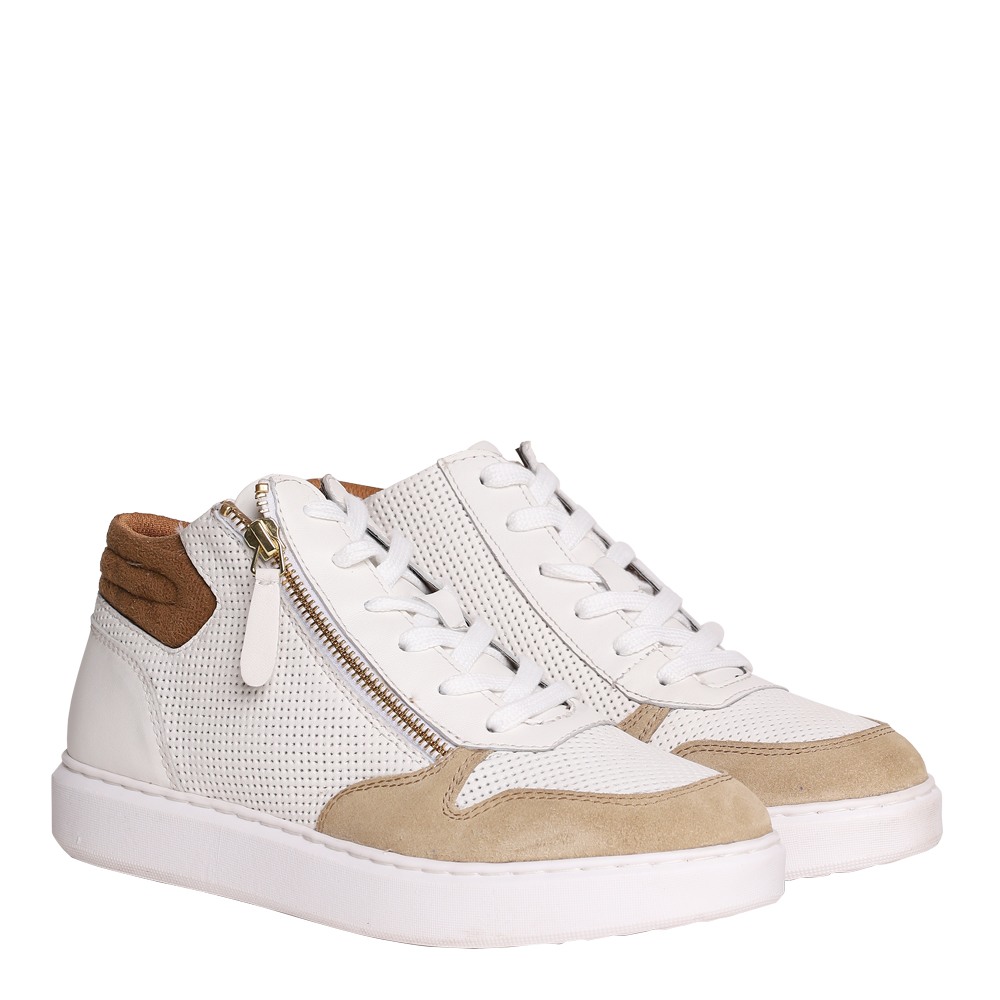 SM-1604 Off White/Sand Sneakers