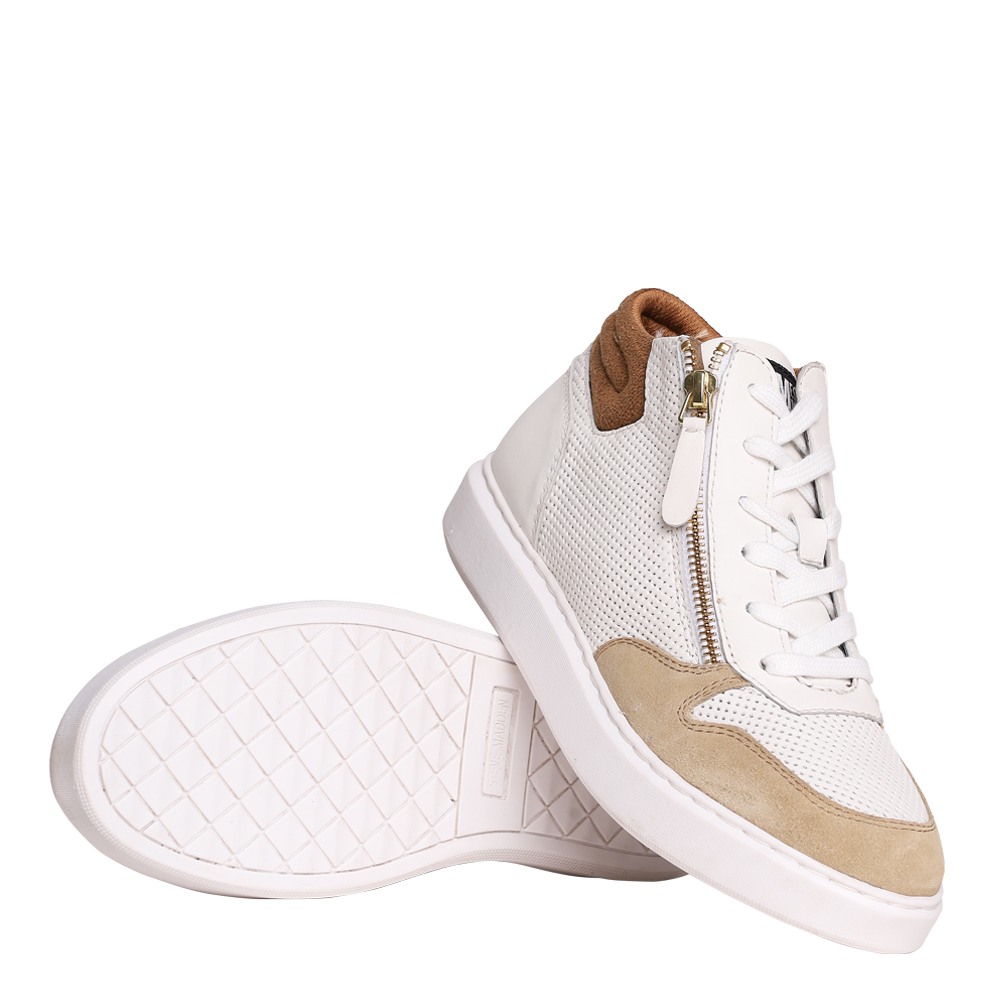 SM-1604 Off White/Sand Sneakers