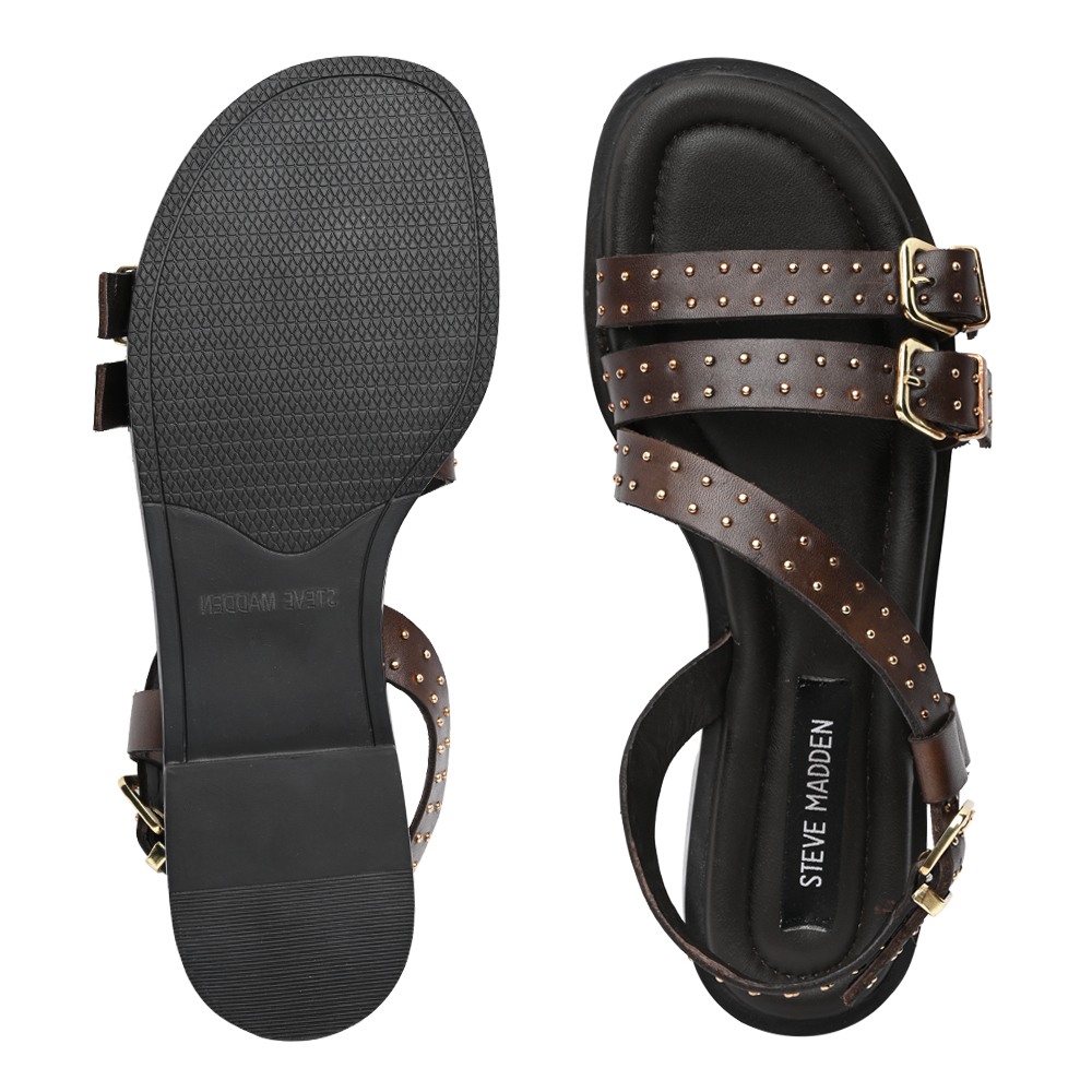 SM-1605 Dark Brown Flats