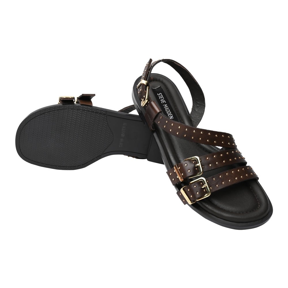 SM-1605 Dark Brown Flats