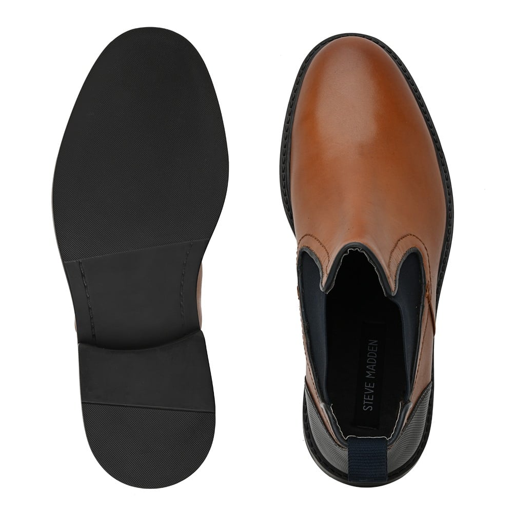 SM-1617 TAN/NAVY BOOT