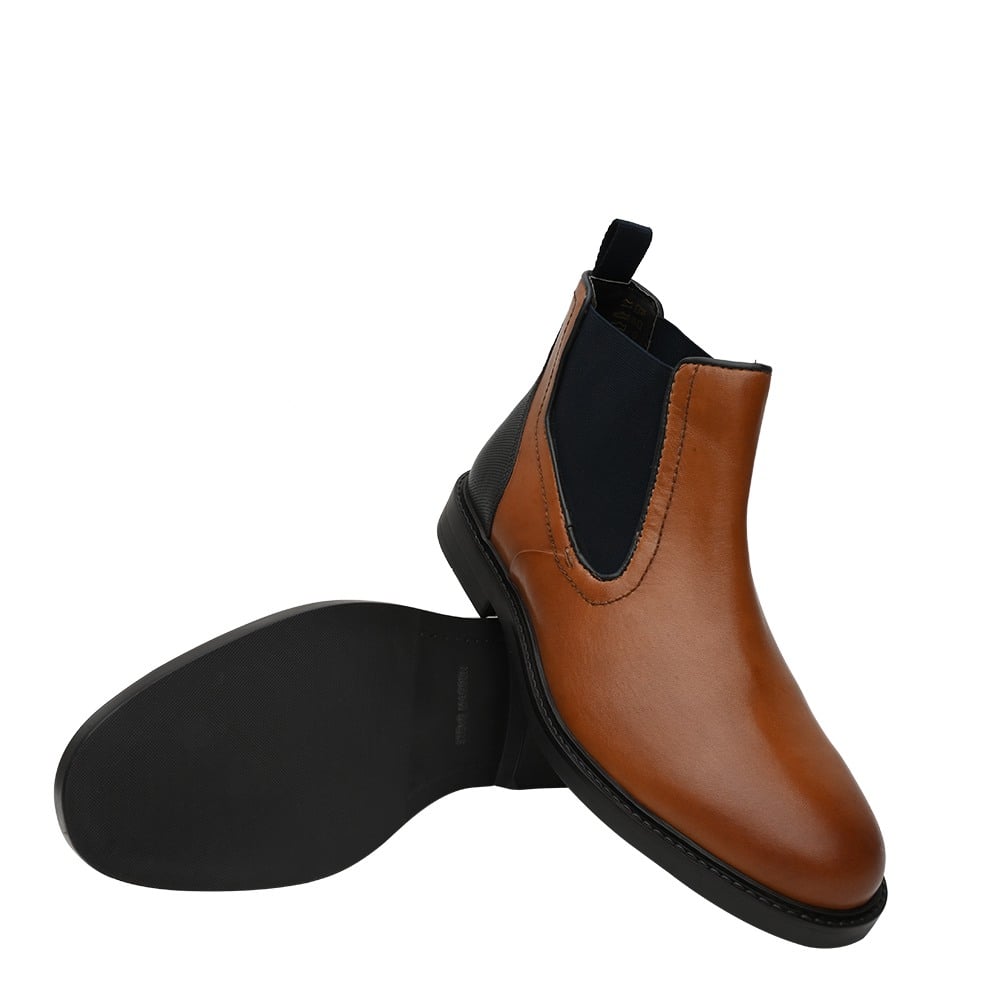 SM-1617 TAN/NAVY BOOT