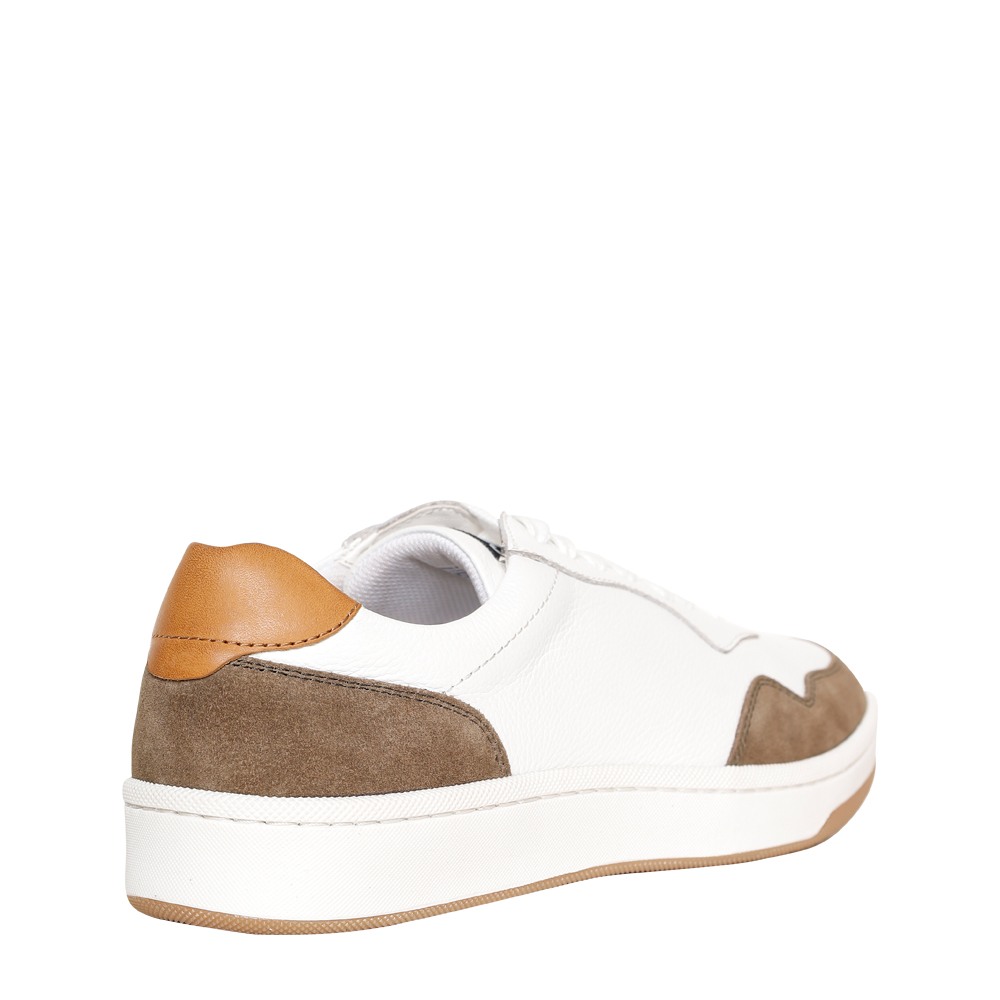 SM-1622 WHITE/OLIVE/TAN SNEAKER
