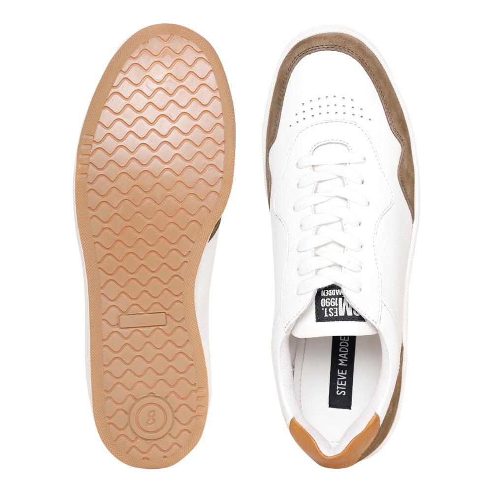 SM-1622 WHITE/OLIVE/TAN SNEAKER