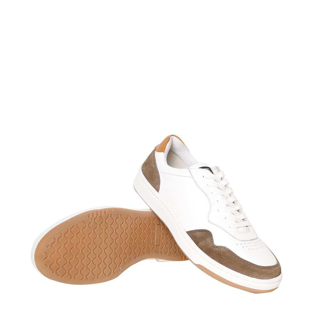 SM-1622 WHITE/OLIVE/TAN SNEAKER