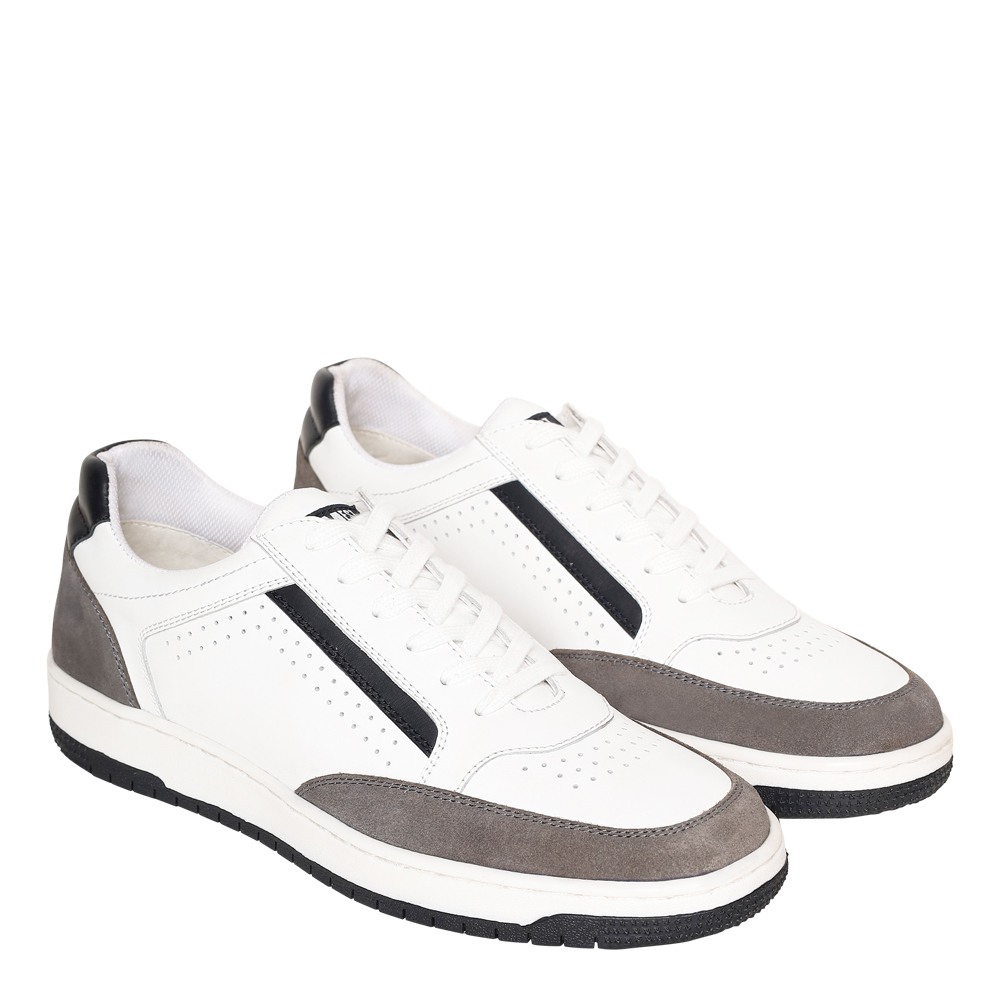SM-1623 WHITE/GREY/BLACK SNEAKER