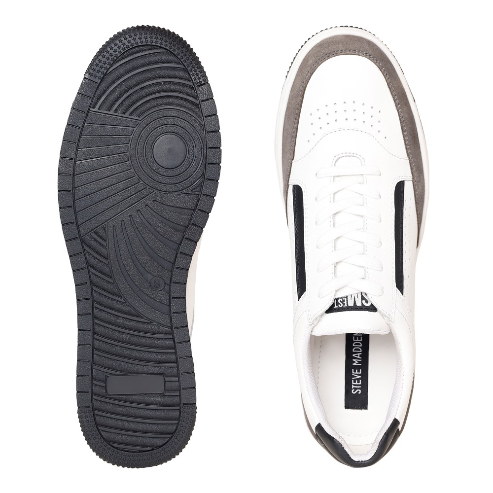 SM-1623 WHITE/GREY/BLACK SNEAKER