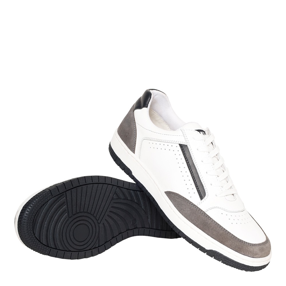 SM-1623 WHITE/GREY/BLACK SNEAKER