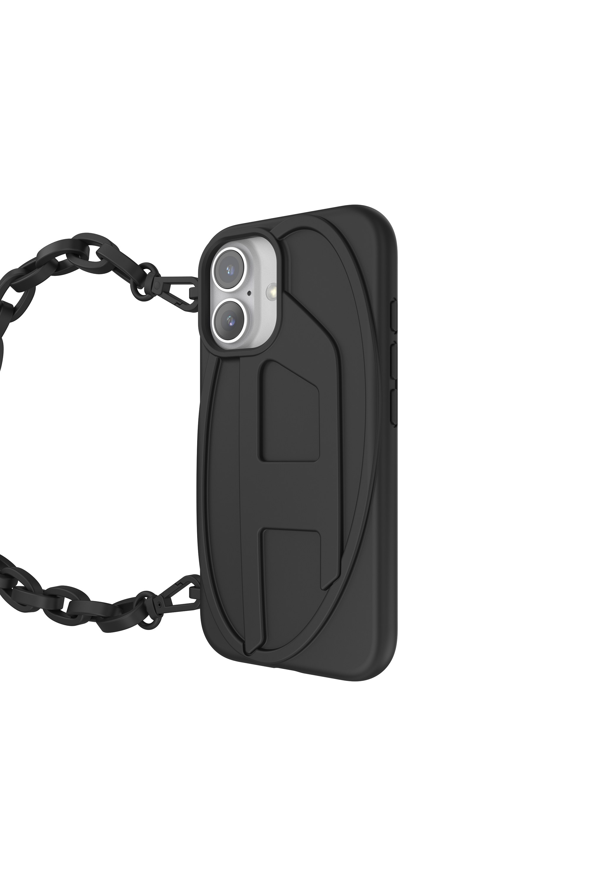 Black Oval D Chain Case for iP 16