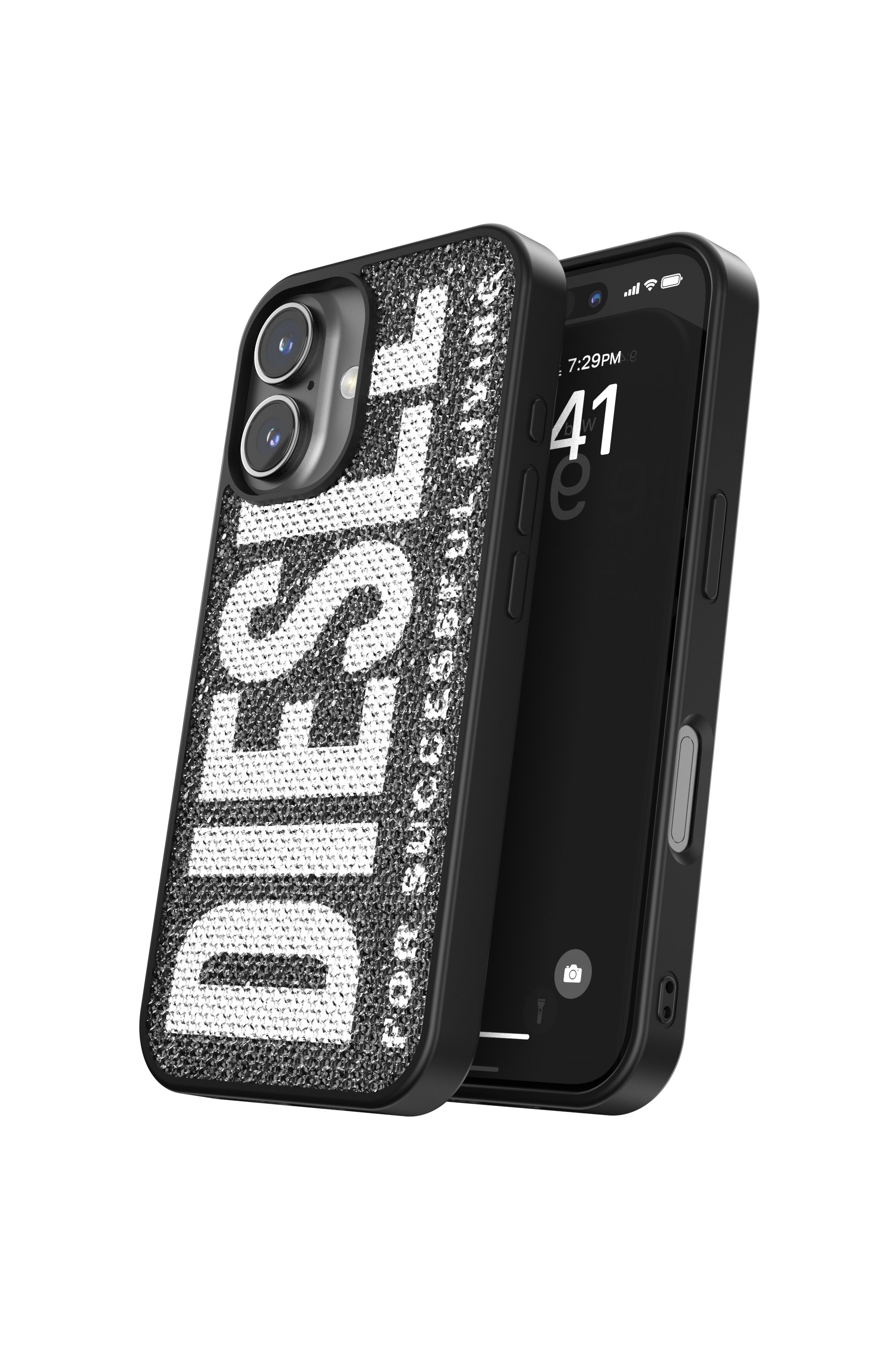 Black Swarovski Crystal Case for iP 16