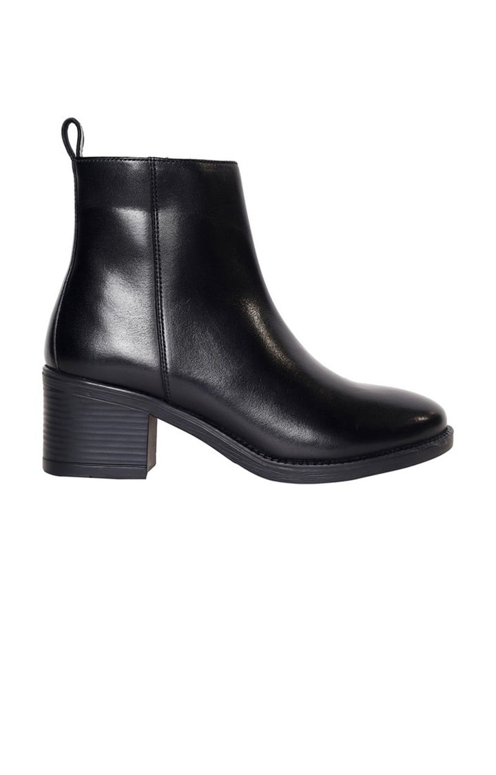 SM-FREYA- 1 BLACK CASUAL BOOT