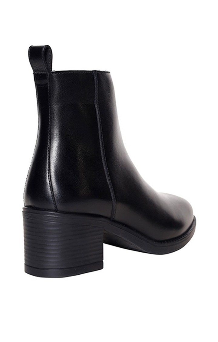 SM-FREYA- 1 BLACK CASUAL BOOT