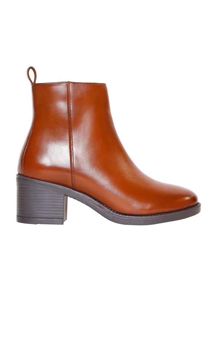 SM-FREYA- 1 DARK TAN CASUAL BOOT