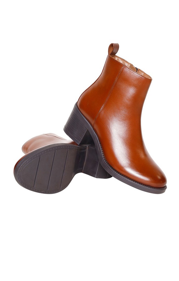 SM-FREYA- 1 DARK TAN CASUAL BOOT