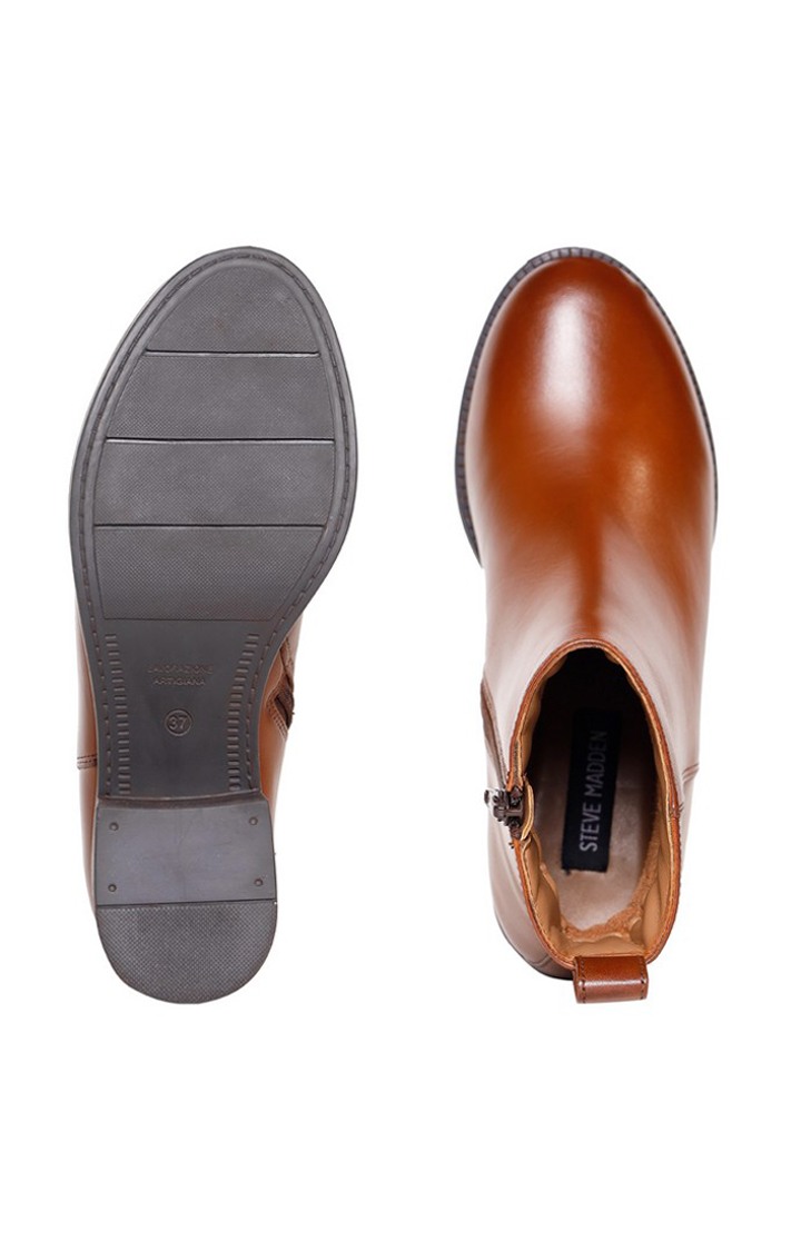 SM-FREYA- 1 DARK TAN CASUAL BOOT