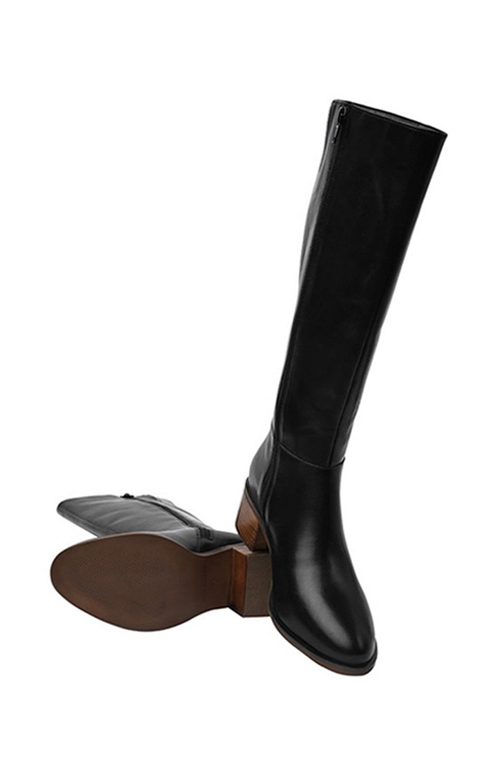 SM-WANDER- 2 BLACK CASUAL BOOT