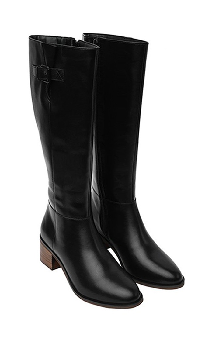 SM-WANDER- 2 BLACK CASUAL BOOT