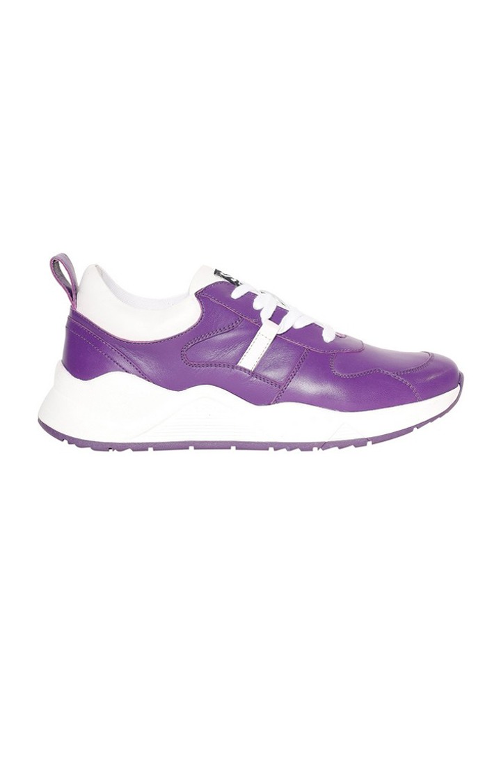 SM-1628 PLUM JAM/WHITE SNEAKERS