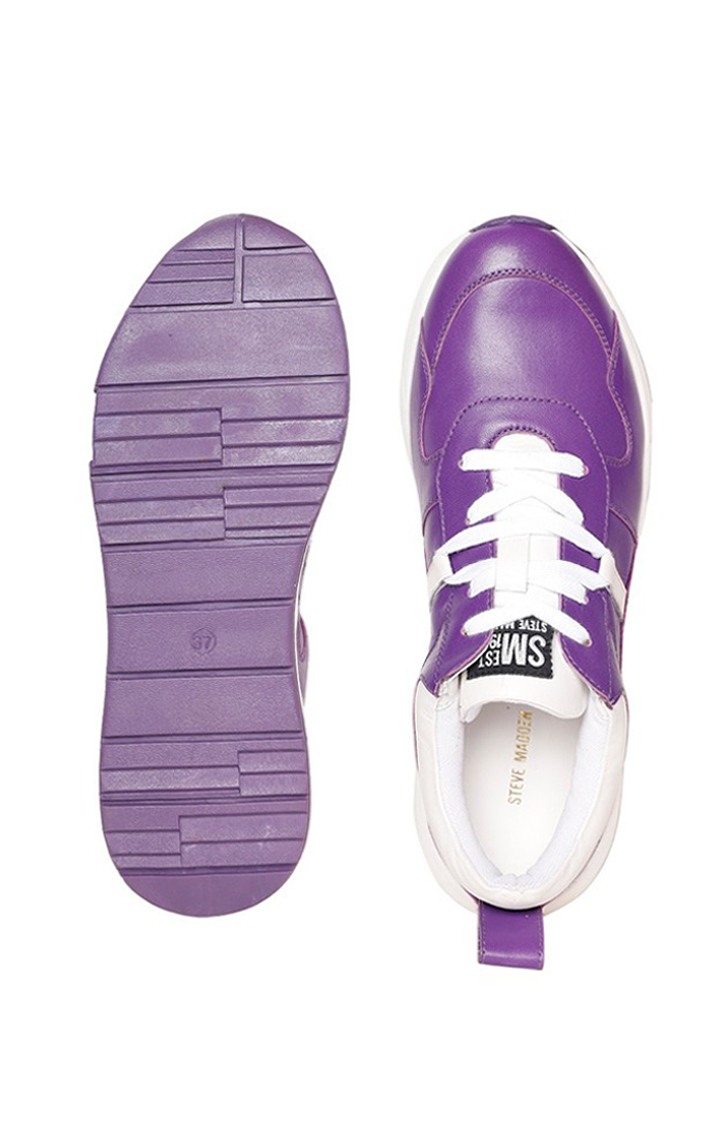 SM-1628 PLUM JAM/WHITE SNEAKERS