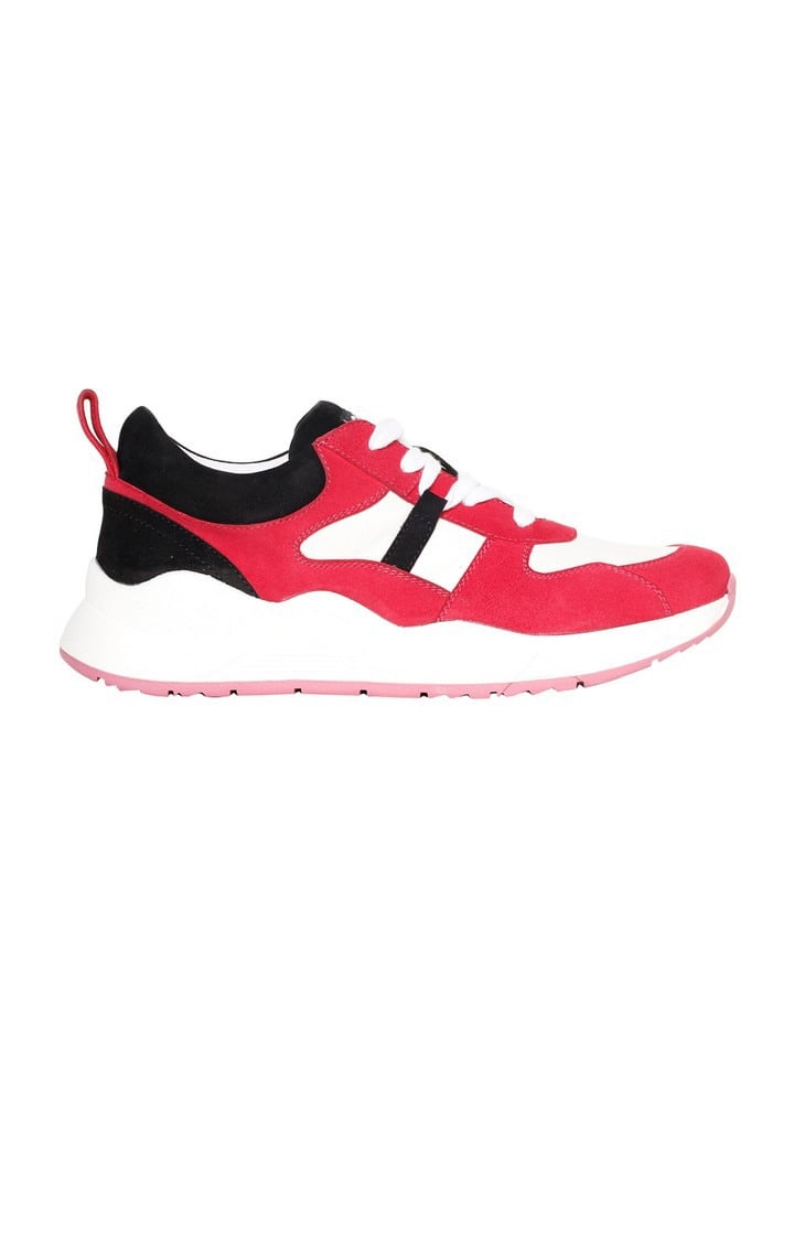 SM-1628 WHITE/VERRY BERRY SNEAKERS