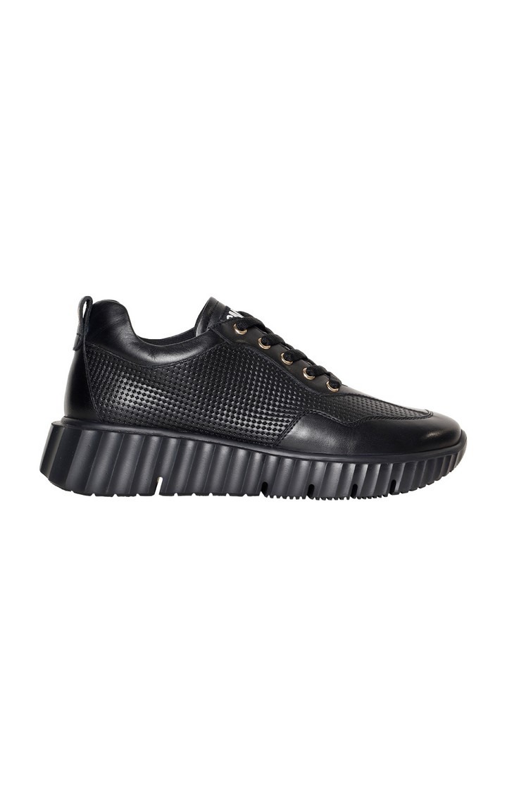 SM-1629 BLACK SNEAKERS