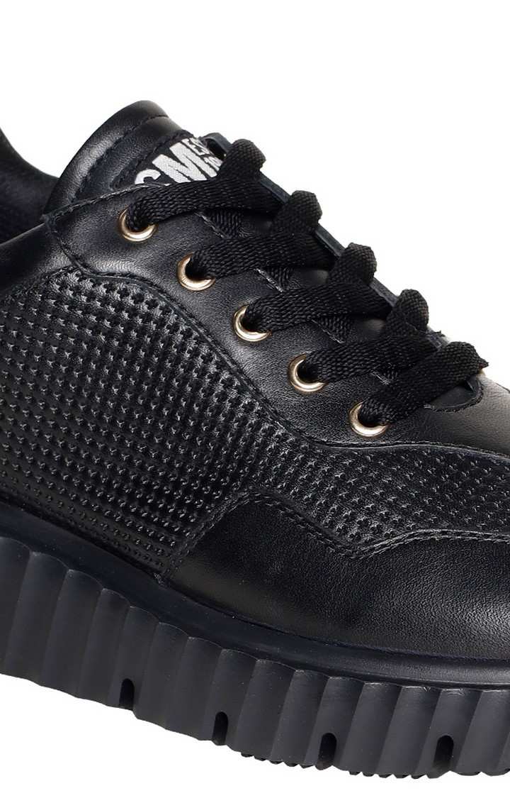 SM-1629 BLACK SNEAKERS