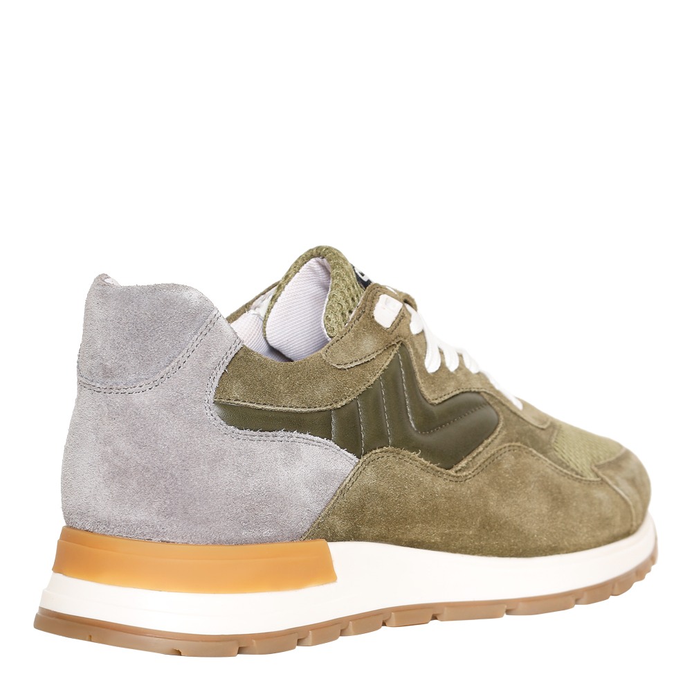 SM-1631 GREEN/GREY SNEAKER