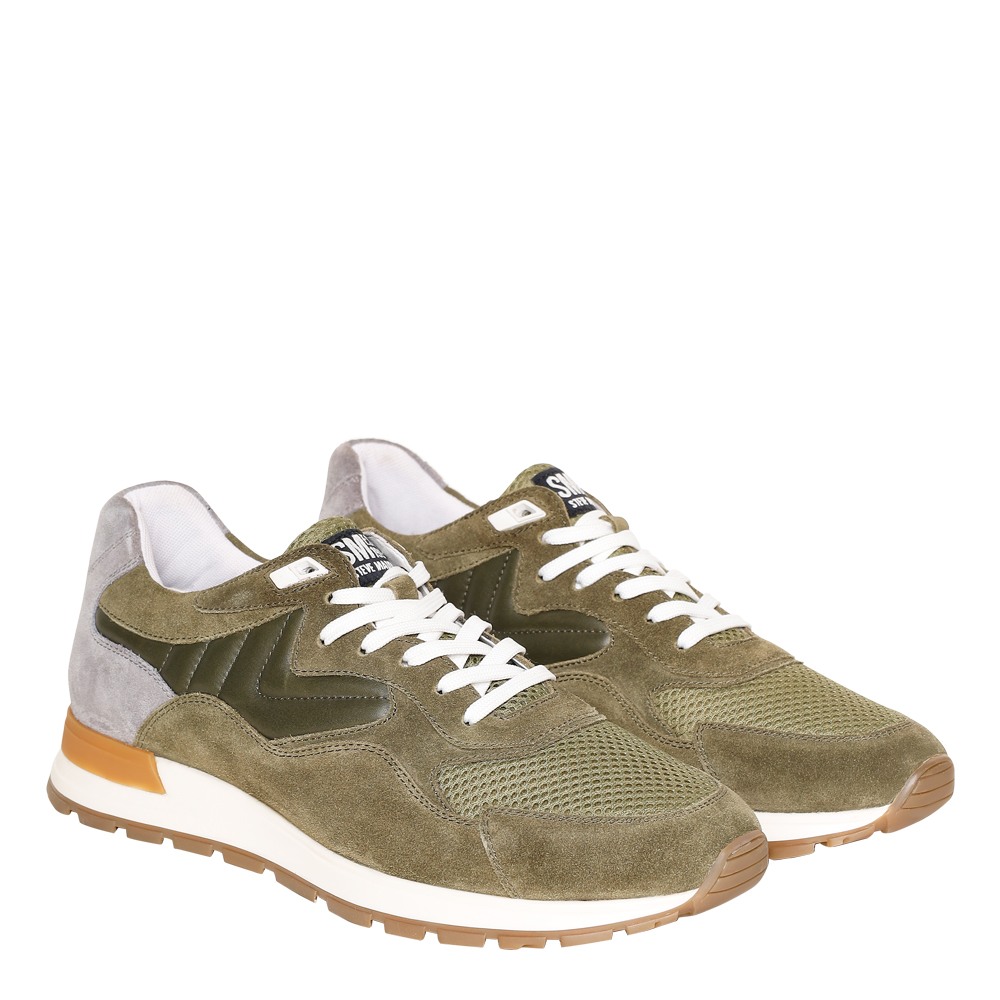 SM-1631 GREEN/GREY SNEAKER