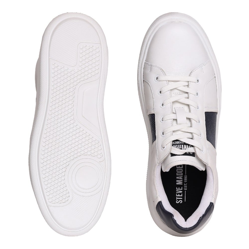 SM-1632 White/Navy Sneakers