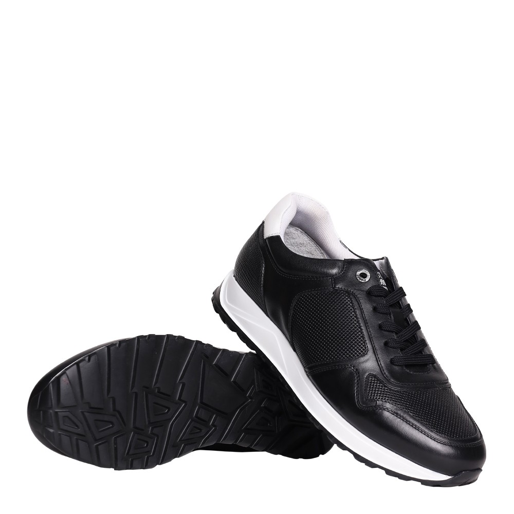 SM-1633 Black/White Sneakers