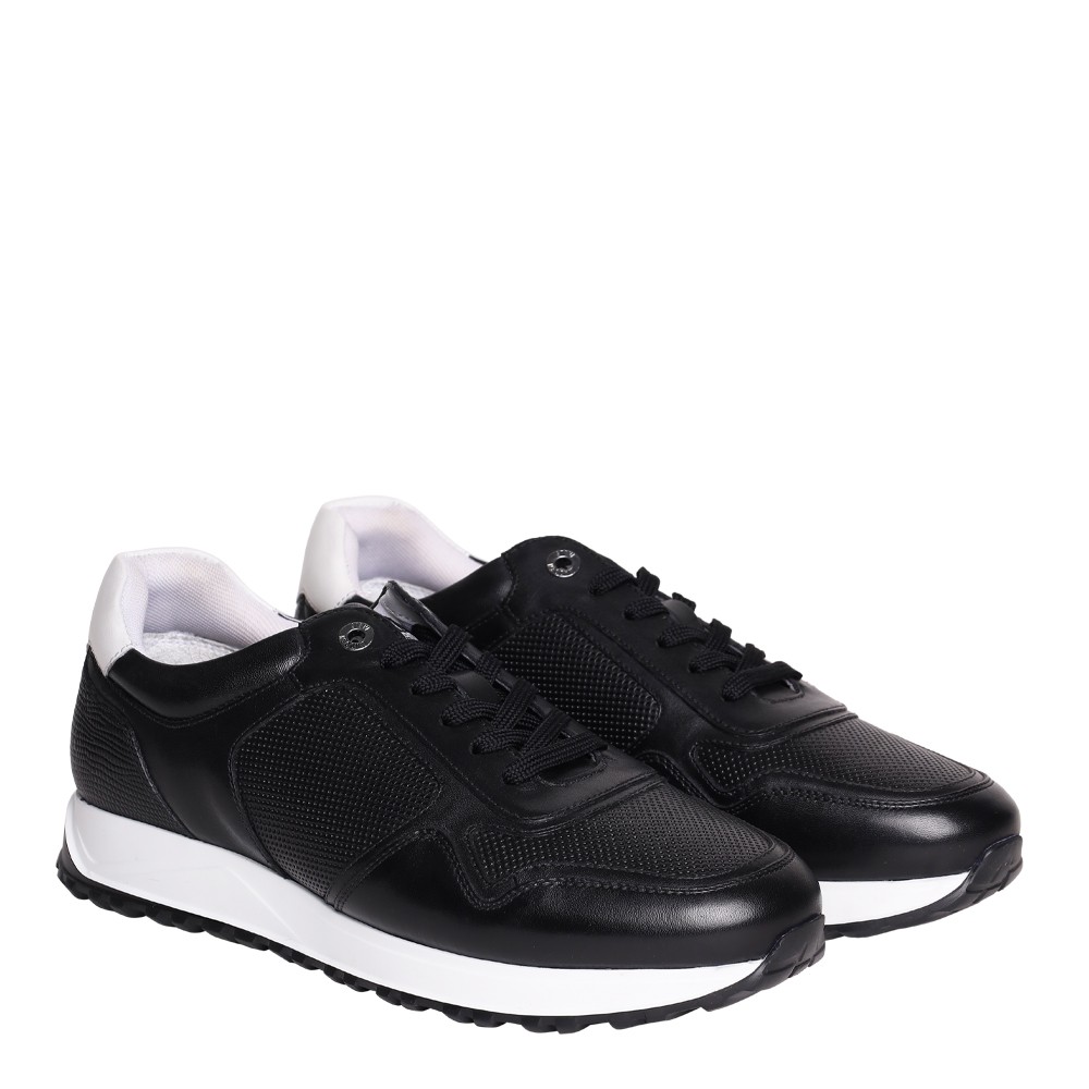 SM-1633 Black/White Sneakers