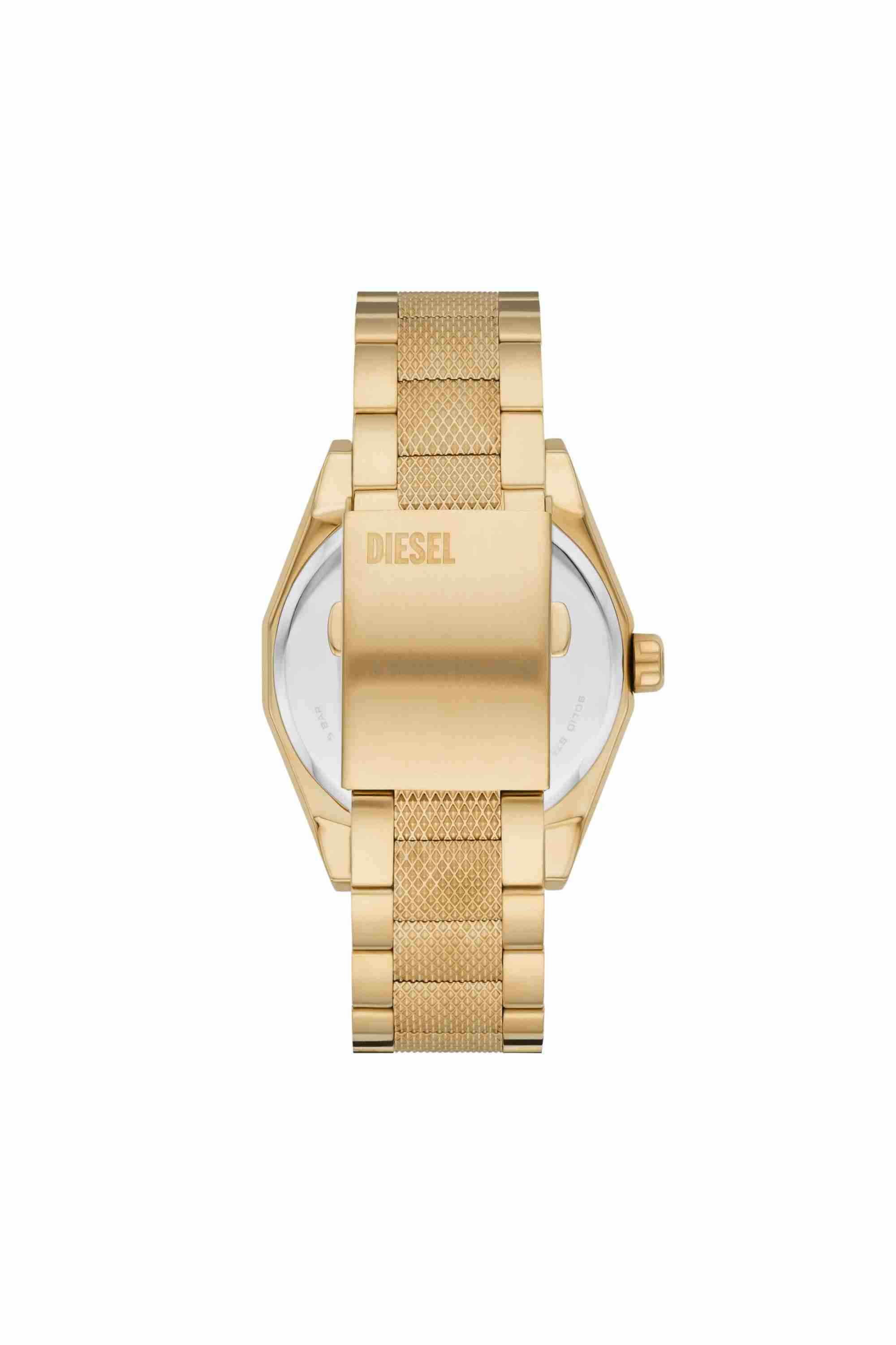 Gold Scraper Stainless Steel Watch