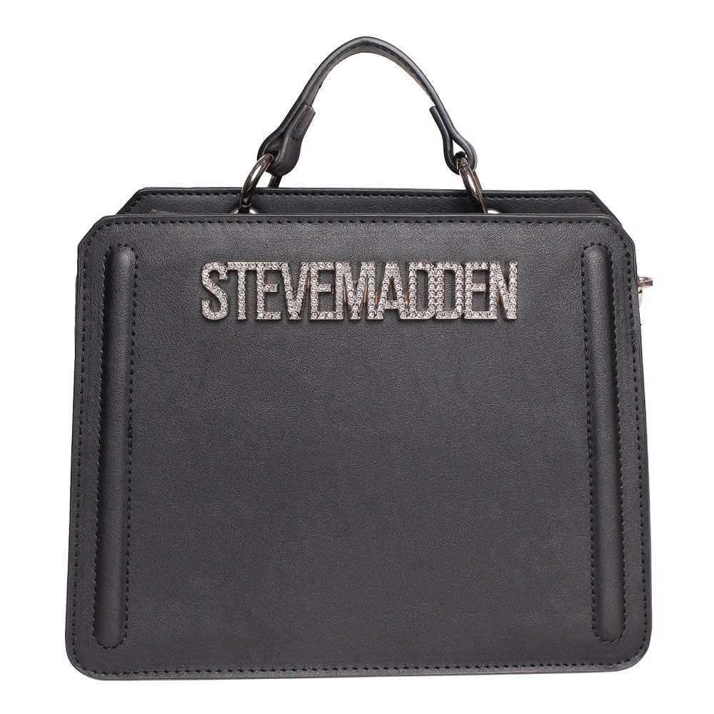 Bevelyn-G Black Satchel