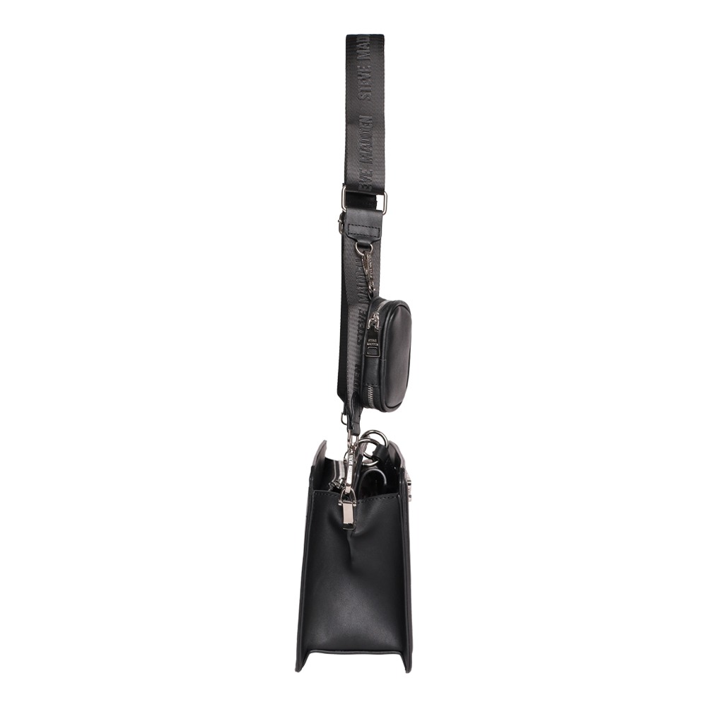 Bevelyn-G Black Satchel