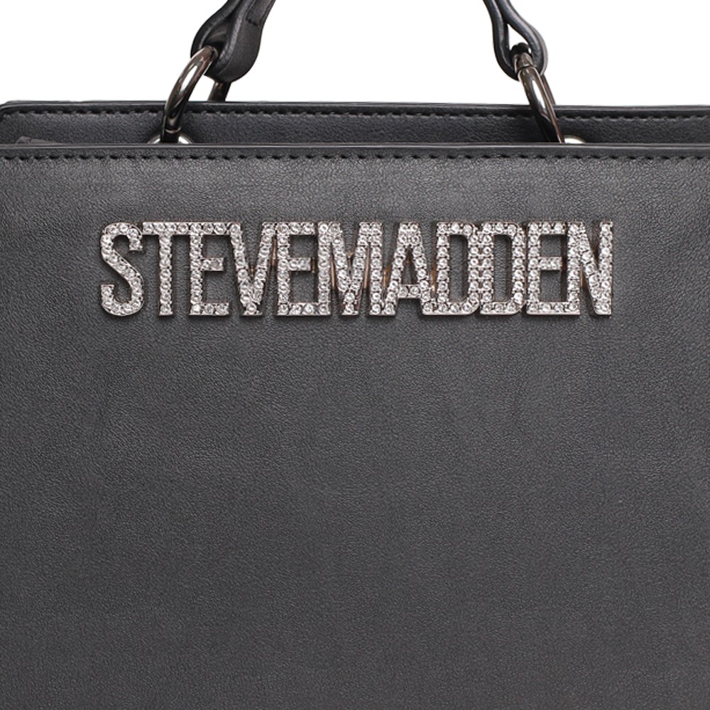 Bevelyn-G Black Satchel