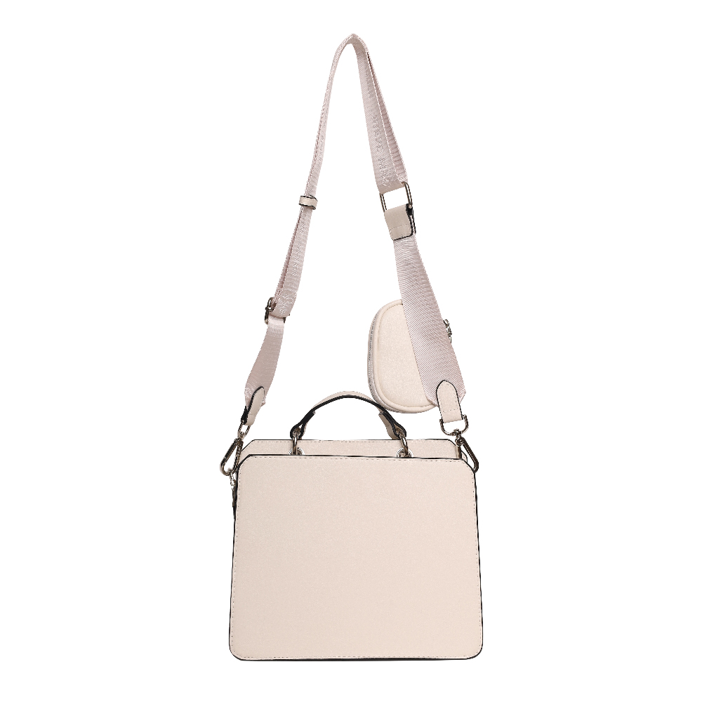 Bevelyn-G Vanilla Satchel