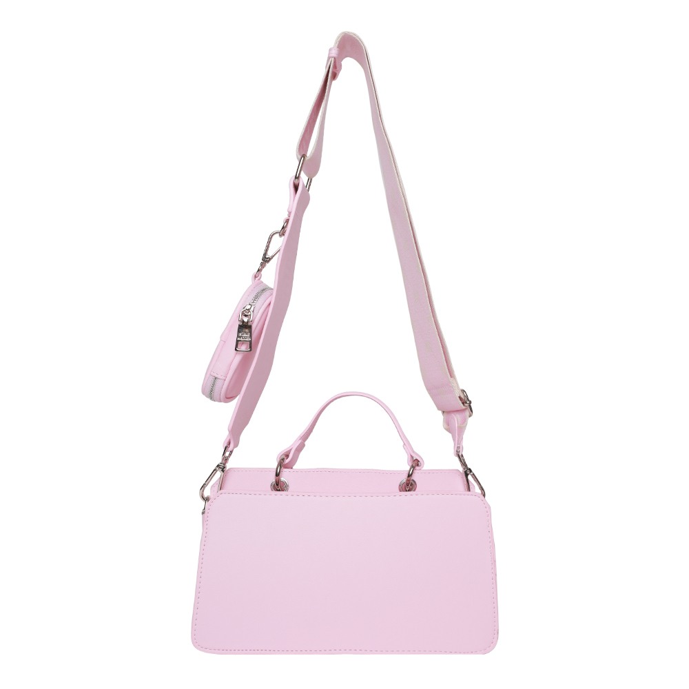 Beviee Chalk Pink Satchel