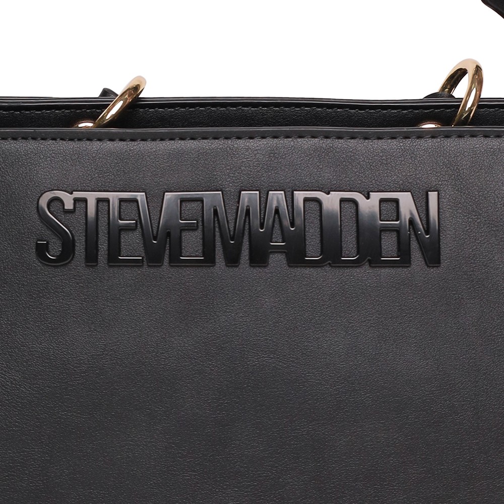 Beviee Black Satchel