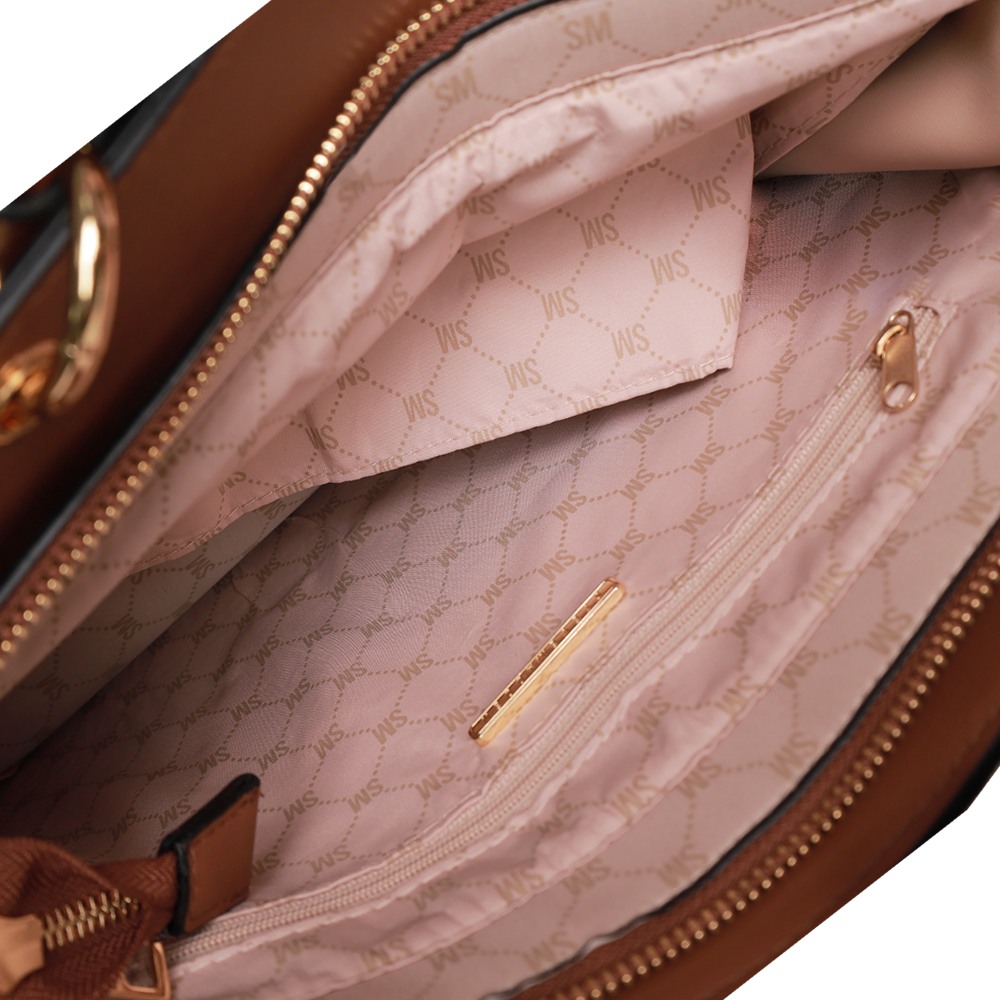 Bevelyn Large Nutshell Satchel