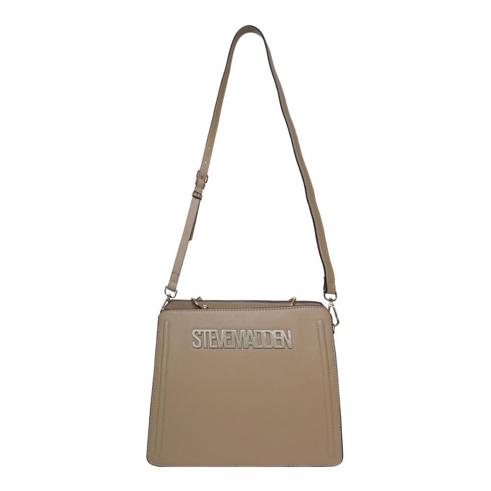 Bevelyn Large Olive Satchel