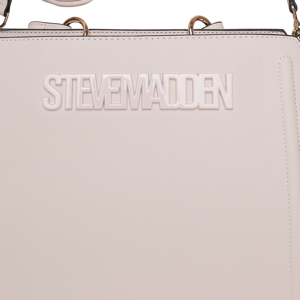 Bevelyn Large Vanilla Satchel
