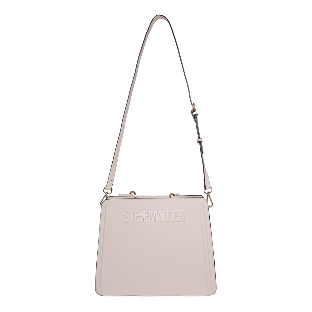 Bevelyn Large Vanilla Satchel