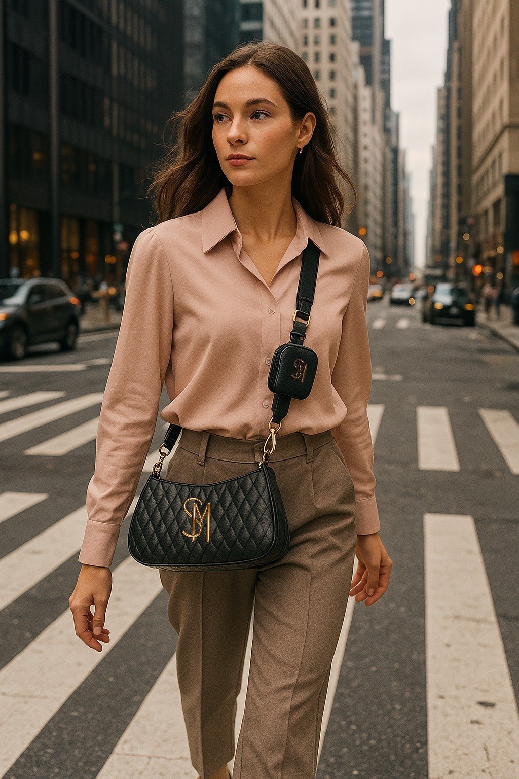 Belodie Black Crossbody