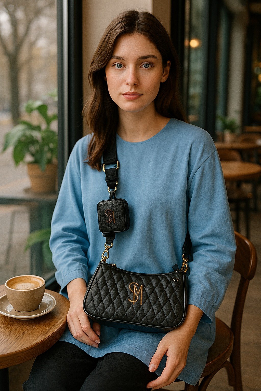Belodie Black Crossbody