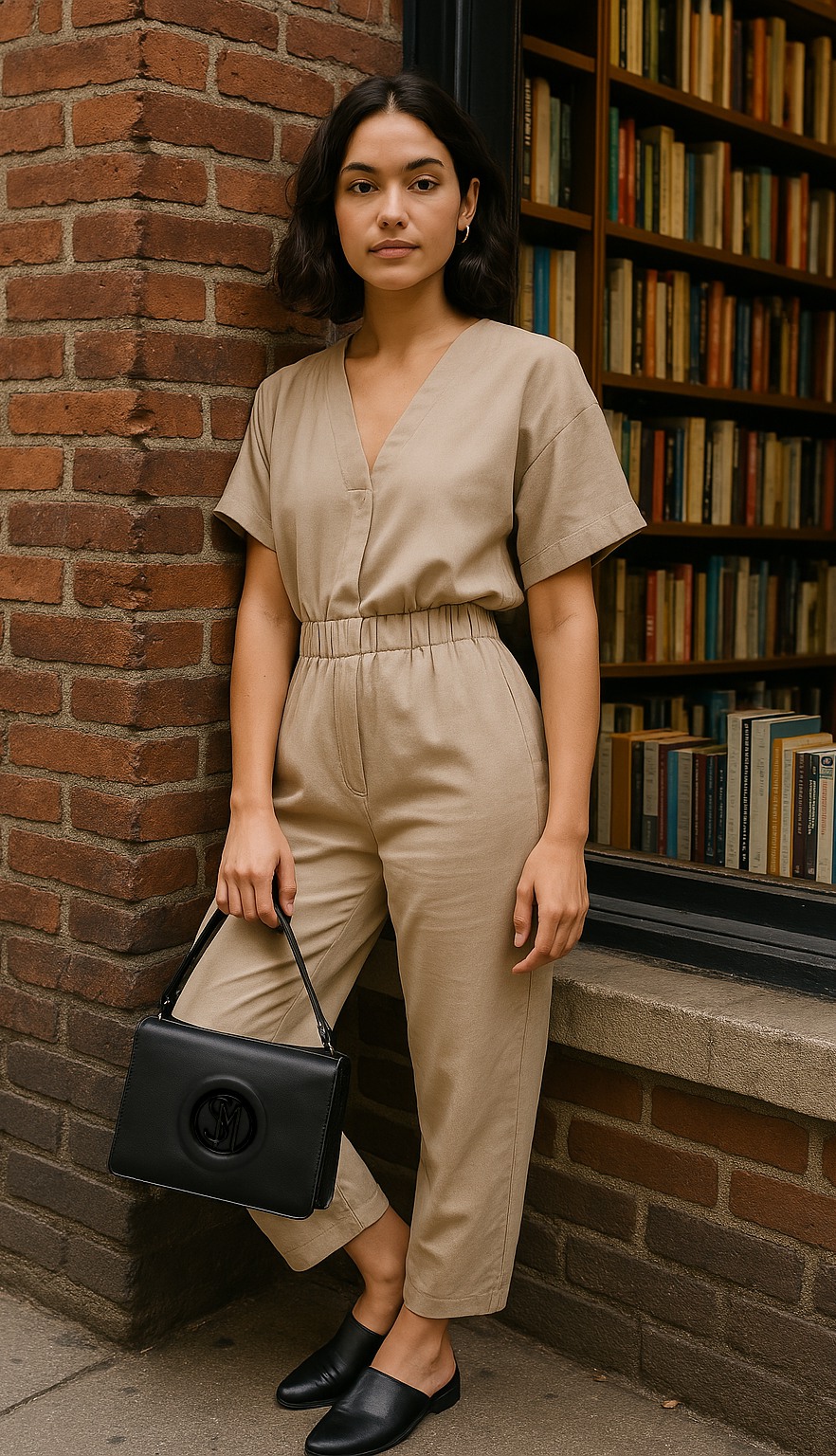 Bmarco Black Satchel